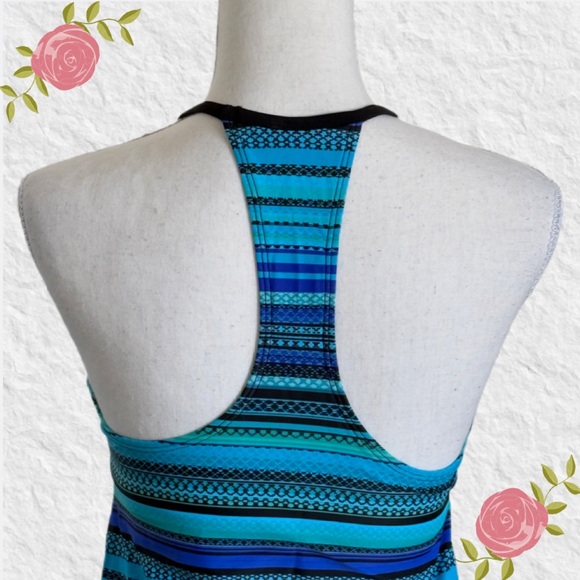 NWT Sail Away Printed Haltered Tankini - Picture 5 of 9